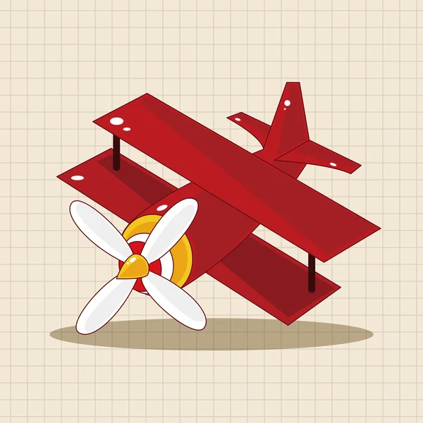 Flugzeug Thema Elemente Vektor, eps Symbol Element — Stockvektor