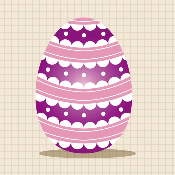Ζωγραφική αυγό θέμα του φορέα και στοιχεία Πάσχα eps εικονίδιο στοιχείο — Διανυσματικό Αρχείο