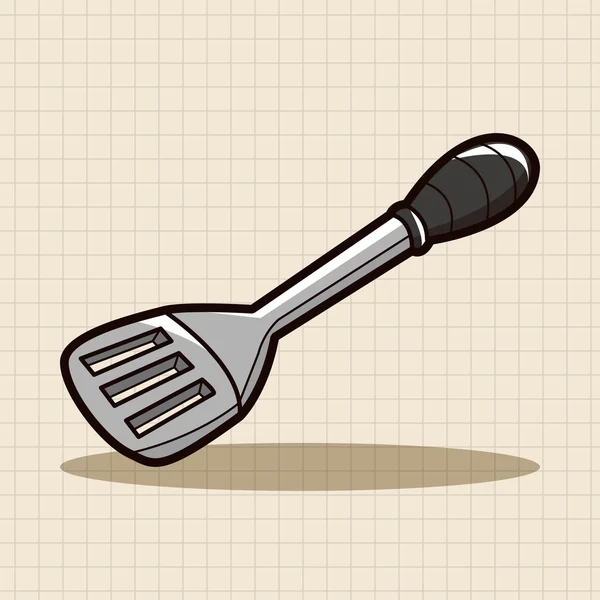 Mutfak eşyaları spatula Tema öğeleri vektör, eps simgesi öğesi — Stok Vektör
