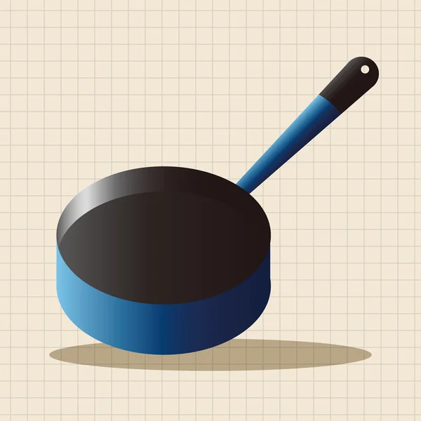 Utensilios de cocina pan tema elementos vector, eps icono elemento — Archivo Imágenes Vectoriales