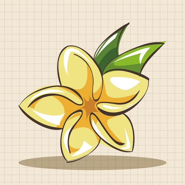 Flor tema elementos vector, eps icono elemento — Vector de stock