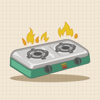 Induction Cooker theme elements icon element clipart