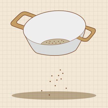 mutfak eşyaları kase Tema öğeleri vektör, eps simgesi öğesi