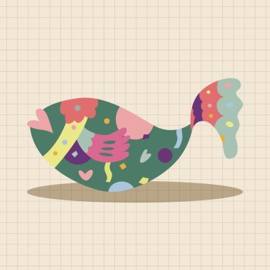 Balık Tema öğeleri vektör, eps simgesi öğesi