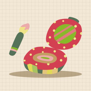 göz liner ve göz farı Tema öğeleri vektör, eps simgesi öğesi