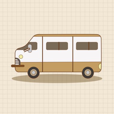 ulaşım araba tema öğeleri vektör, eps simgesi öğesi