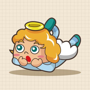 Angel Tema öğeleri vektör, eps simgesi öğesi