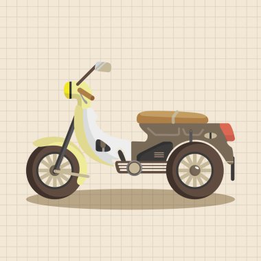 ulaşım motor Tema öğeleri vektör, eps simgesi öğesi