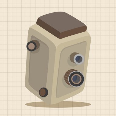 kamera Tema öğeleri vektör, eps simgesi öğesi