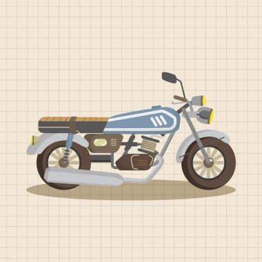 ulaşım motor Tema öğeleri vektör, eps simgesi öğesi