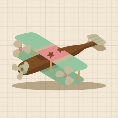 ulaşım uçak Tema öğeleri simge öğesi