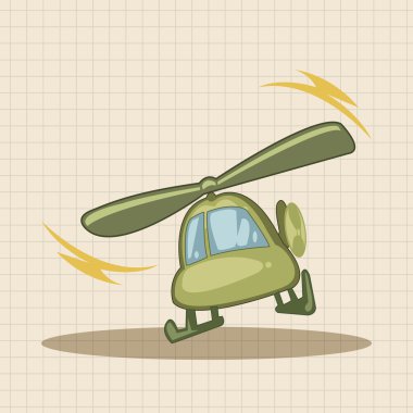 Nakliye helikopter Tema öğeleri simge öğesi