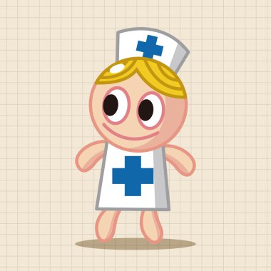 Hemşire Tema öğeleri simge öğesi