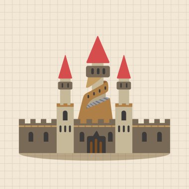 Kale Tema öğeleri simge öğesi