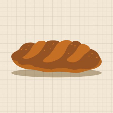 ekmek Tema öğeleri simge öğesi