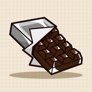 çikolata Tema öğeleri simge öğesi