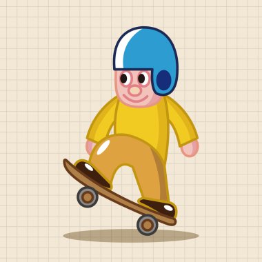 Aşırı spor tema öğeleri simge öğesi