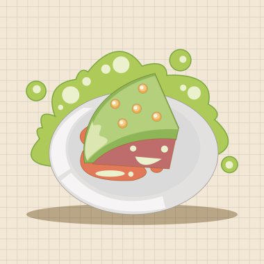 pasta düz simgesi öğeleri arka plan, eps10 simgesi öğe dekorasyon