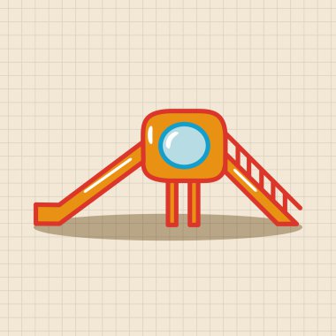 Eğlence Parkı İmkanları Tema öğeleri simge öğesi