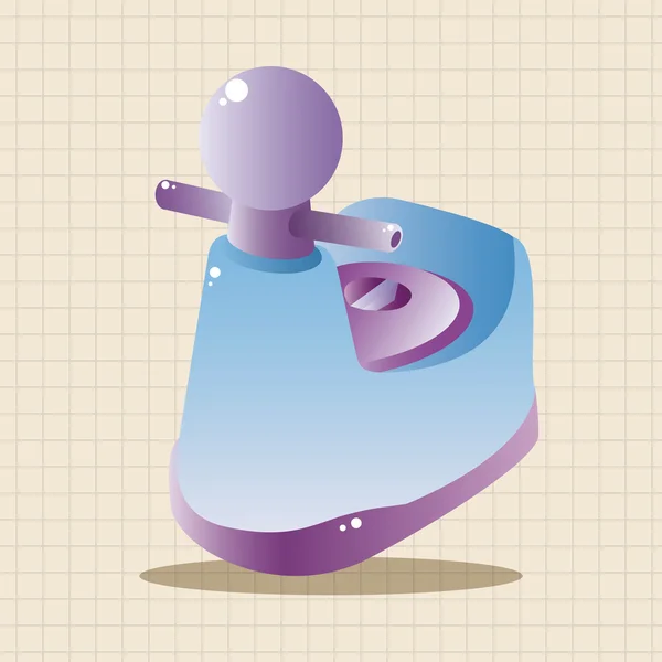 Baby potty theme elements  icon element — Stock Vector