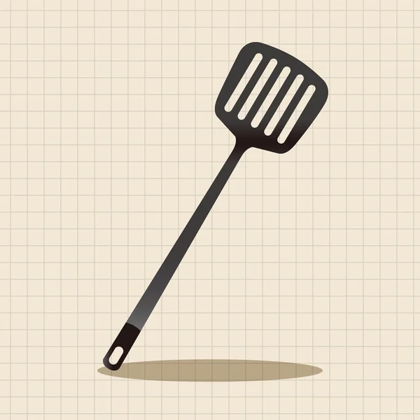 Kitchenware spatula theme elements vector,eps icon element — Stock Vector