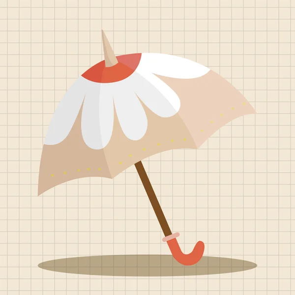 Vetor de elementos de tema guarda-chuva, elemento de ícone eps —  Vetores de Stock