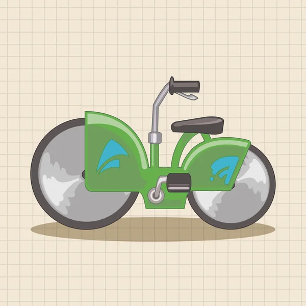 Trasporto bici elementi a tema vettoriale, eps elemento icona — Vettoriale Stock
