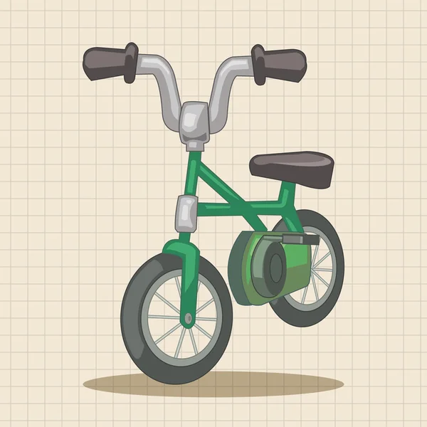 Transporte bicicleta tema elementos vector, eps icono elemento — Vector de stock