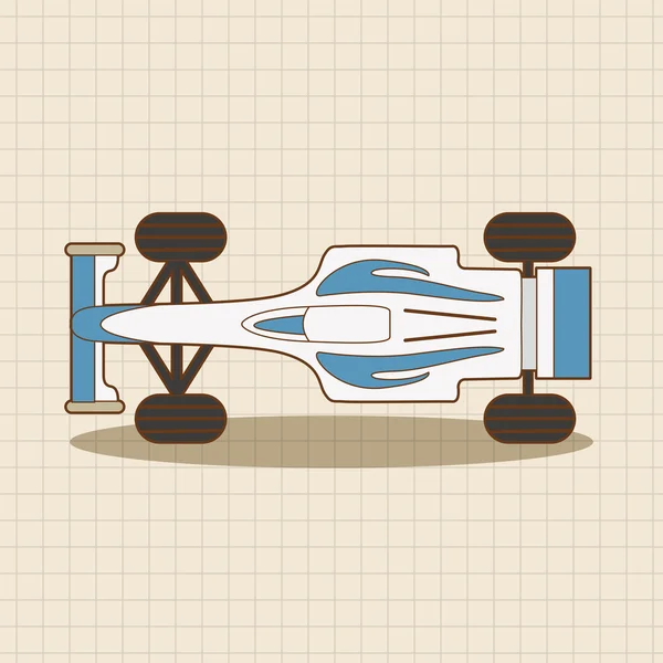 Závodní auto téma prvky vektoru, eps ikonu prvku — Stockový vektor