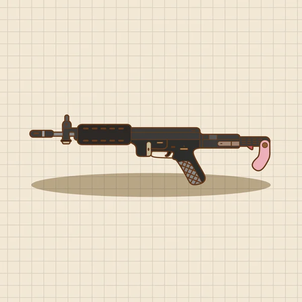 Arma arma elementos do tema elemento ícone —  Vetores de Stock