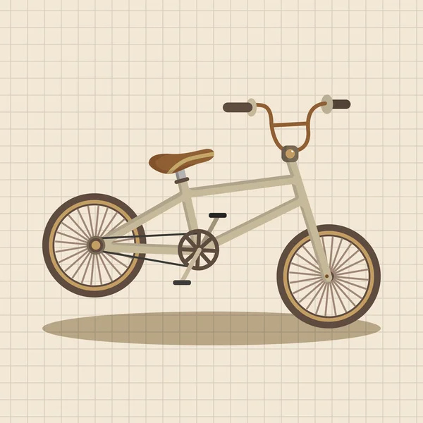 Transport fiets thema elementen vector, EPS-pictogram element — Stockvector