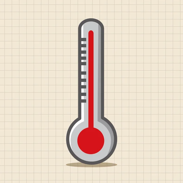 Thermometer thema elementen pictogram element — Stockvector