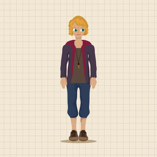 People theme elements vecteur, eps icon element — Image vectorielle