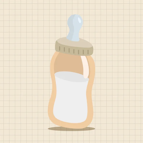 奶瓶主题元素图标元素 — 图库矢量图片
