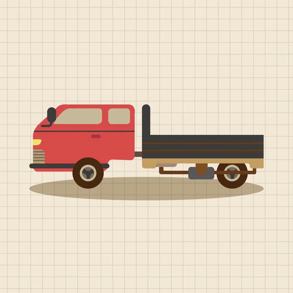 Vrachtwagen thema elementen vector, EPS-pictogram element — Stockvector