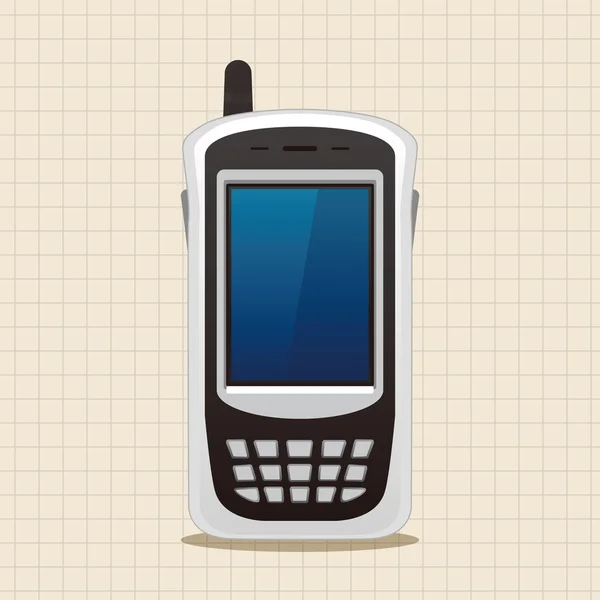 Éléments de thème de téléphone portable élément icône — Image vectorielle