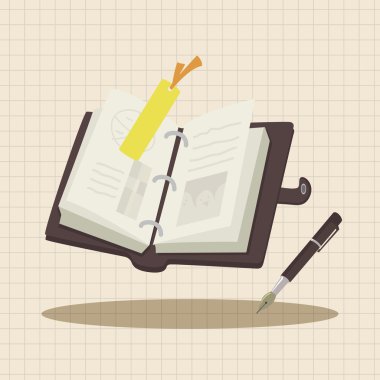 Not defter Tema öğeleri simge öğesi