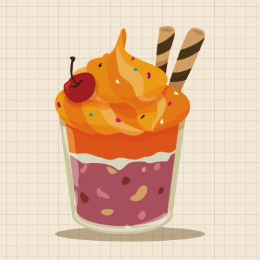 pasta Tema öğeleri simge öğesi dekorasyon