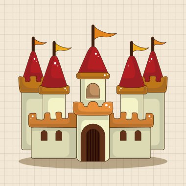 Kale Tema öğeleri simge öğesi