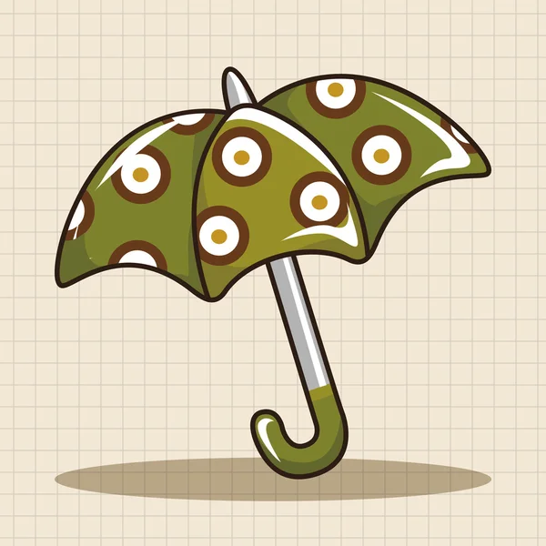 Umbrella theme elements vector,eps icon element — Stock Vector
