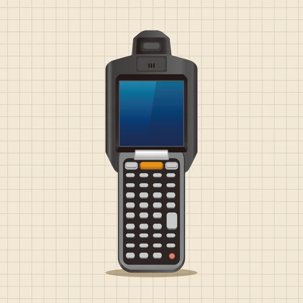 Éléments de thème de téléphone portable élément icône — Image vectorielle