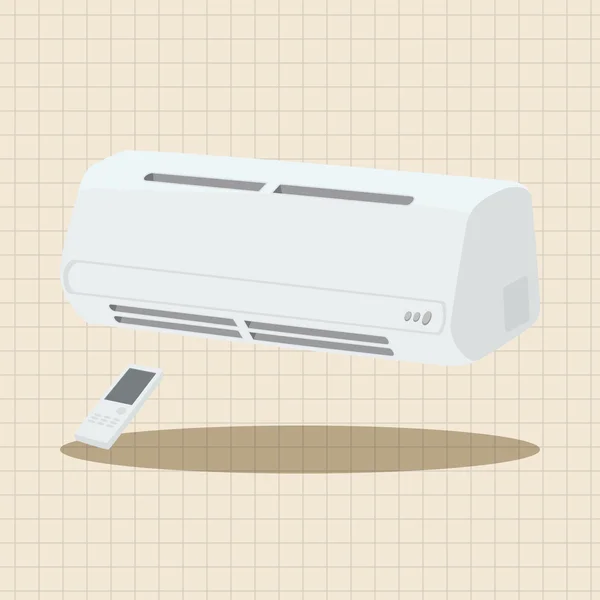 Air conditioner thema elementen pictogram element — Stockvector