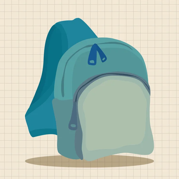 旅游袋主题元素图标元素 — 图库矢量图片