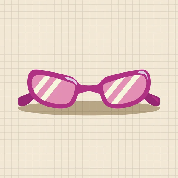 Gafas tema elementos vector, eps icono elemento — Vector de stock