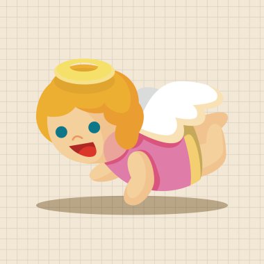 Angel Tema öğeleri simge öğesi
