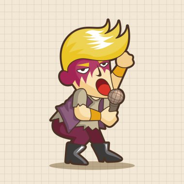 grup üye şarkıcı Tema öğeleri simge öğesi