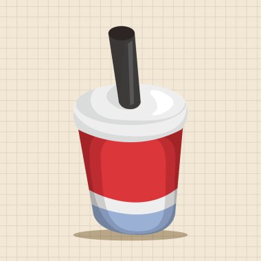 kahve Tema öğeleri simge öğesi