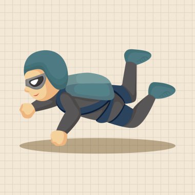 Aşırı spor tema öğeleri simge öğesi