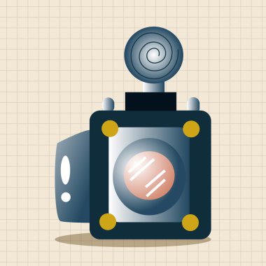 kamera Tema öğeleri simge öğesi