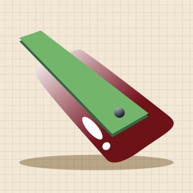 Golf ekipman Tema öğeleri simge öğesi